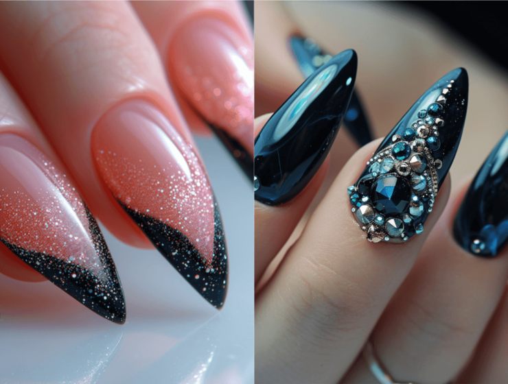 32 Elegant Black Nail Designs You Can Wear In Every Season | Nomade & Mode
