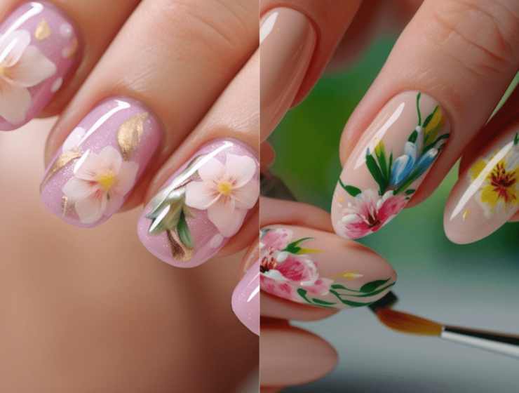 52 Tropical Nail Designs For a Lush Summer Look | Nomade & Mode