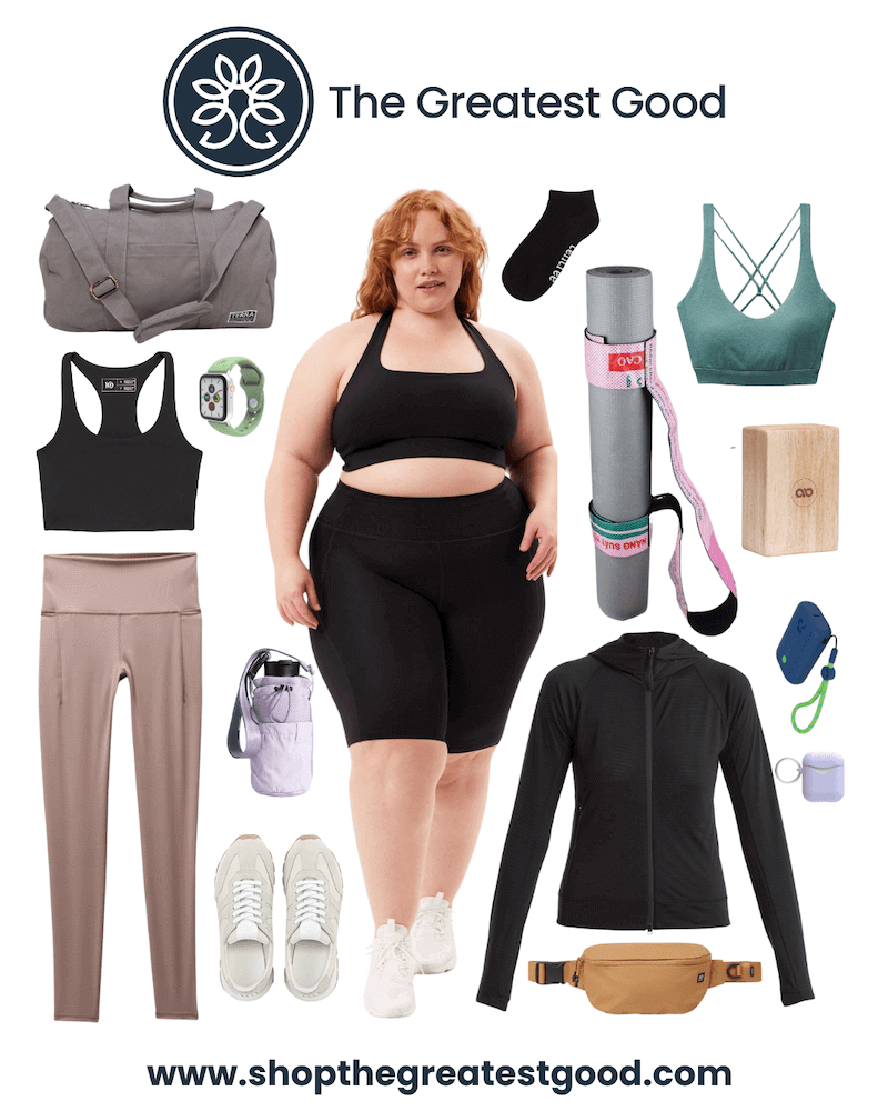 A selection of the sustainable fashion brands available on The Greatest Good