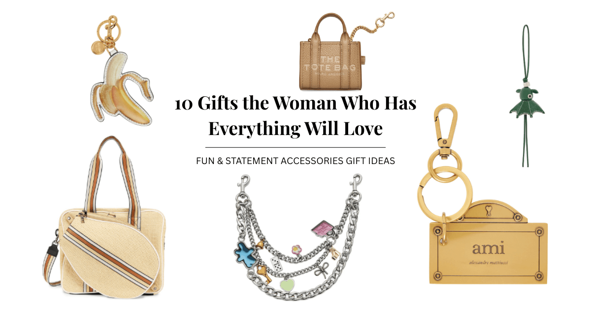 Fun Accessory Gift Ideas For Women Who Have Everything | Nomade & Mode