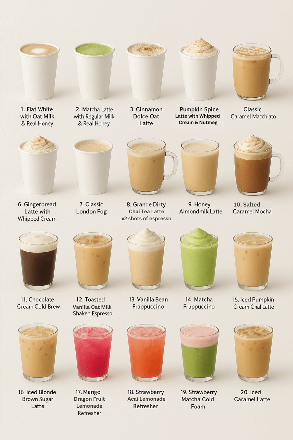 20 Best Starbucks Drinks | Nomade & Mode 